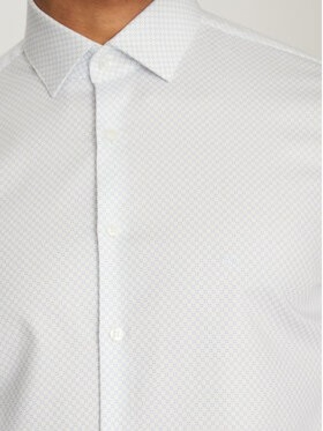 Calvin Klein Koszula K10K114307 Biały Slim Fit