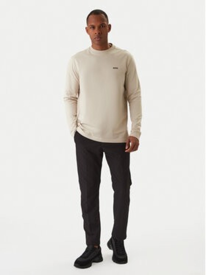 BOSS Longsleeve 50506365 Beżowy Regular Fit