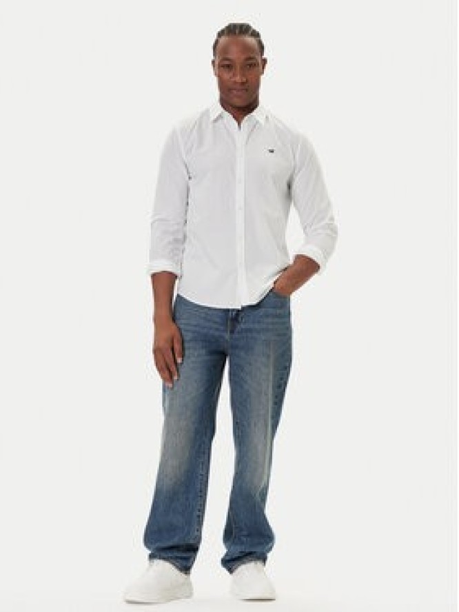 Mustang Koszula Canton 1016951 Biały Slim Fit
