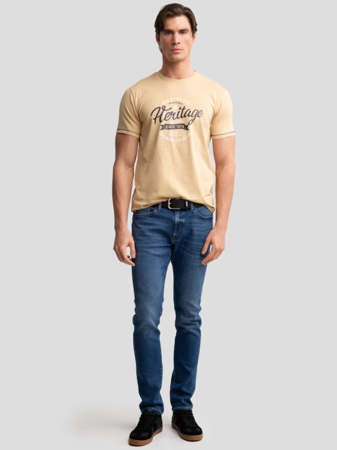 Jeansy męskie niebieskie Terry Carrot 411