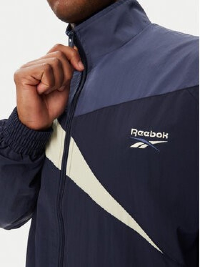 Reebok Bluza Borys RK25720CCM Granatowy Relaxed Fit