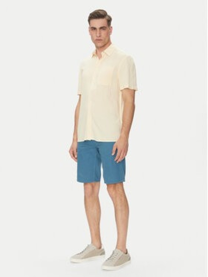 Blend Koszula 20716363 Beżowy Regular Fit