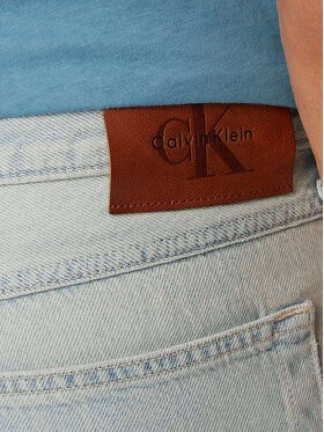 Calvin Klein Jeans Jeansy 90S LV04RG701G Niebieski jasny Straight Fit