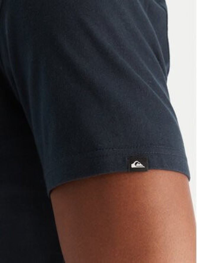 Quiksilver T-Shirt Light Waves SS EQYZT08175 Granatowy Comfort Fit