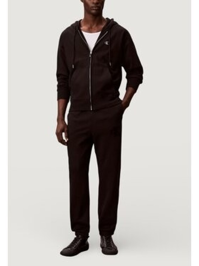 Calvin Klein Jeans Spodnie dresowe 350GSM FLEECE GIFT G Czarny Casual Fit