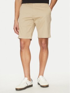 Tommy Hilfiger Szorty materiałowe Harlem MW0MW23568 Beżowy Regular Fit