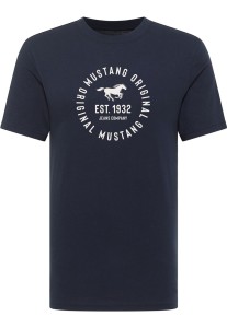 Męski T-Shirt Mustang Style Alex Dark Sapphire 1017992 4136