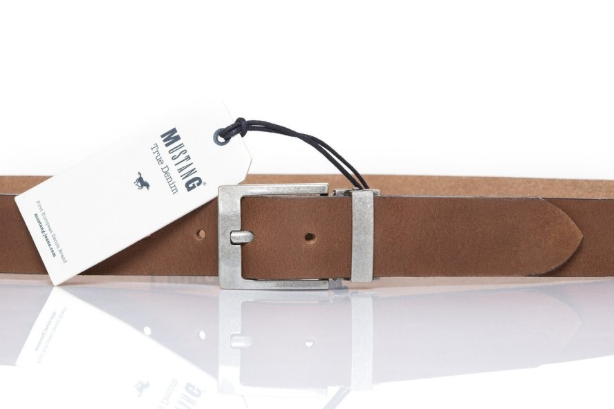 MUSTANG PASEK SKÓRZANY 35 mm SOPO-MUS074