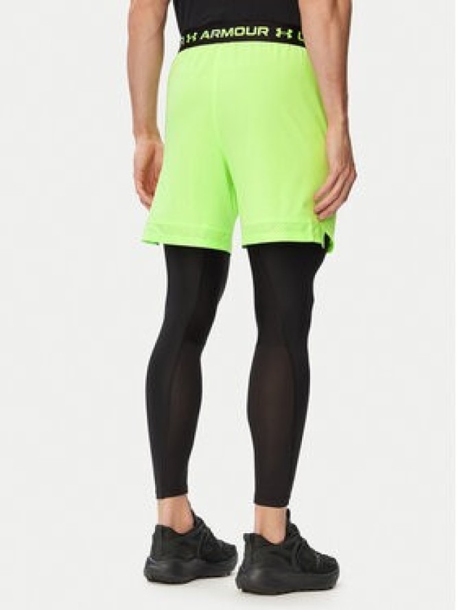 Under Armour Szorty sportowe Vanish Woven 6in 1373718 Zielony jasny Regular Fit