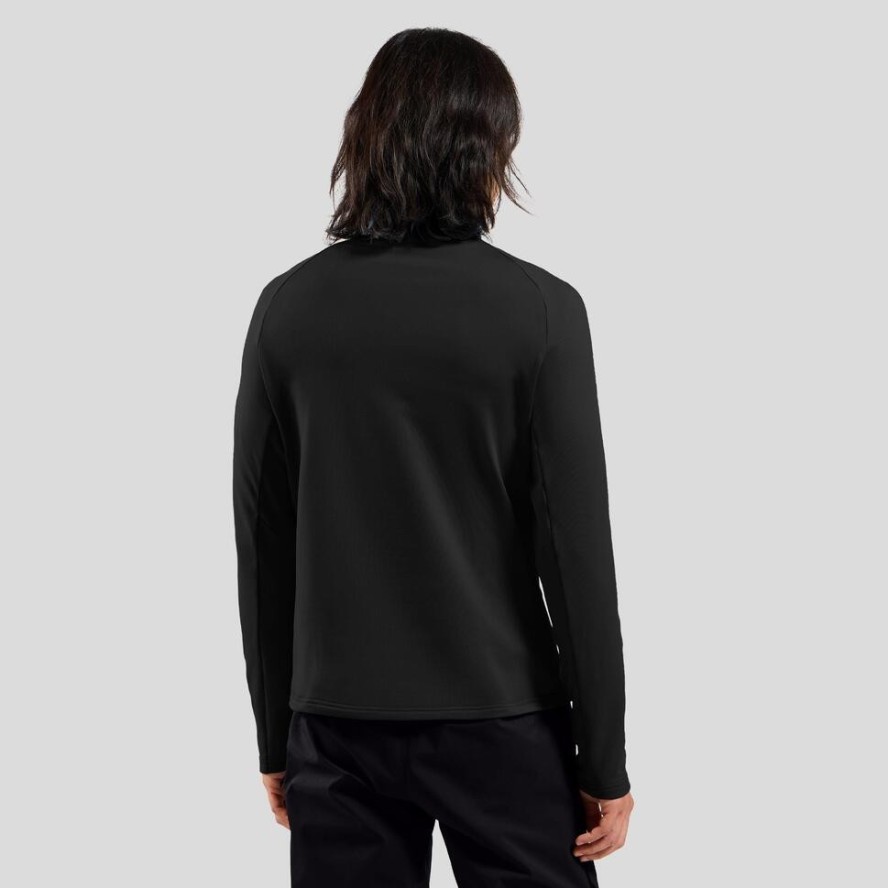 Bluza techniczna męska ODLO Essential Light Mid Layer z krótkim zamkiem