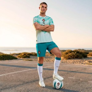 Spodenki piłkarskie replika Puma Portugalia Mistrzostwa Świata 2026