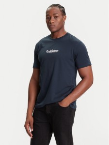 Quiksilver T-Shirt EQYZT08174 Granatowy Regular Fit