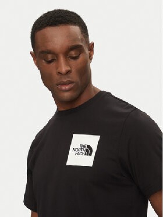 The North Face T-Shirt Fine NF0A8A6M Czarny Regular Fit