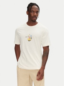 Jack & Jones T-Shirt Varenna 12273162 Beżowy Regular Fit