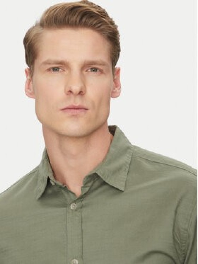 Jack & Jones Koszula Pierre 12270085 Zielony Relaxed Fit
