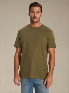 Koszulka basic - khaki