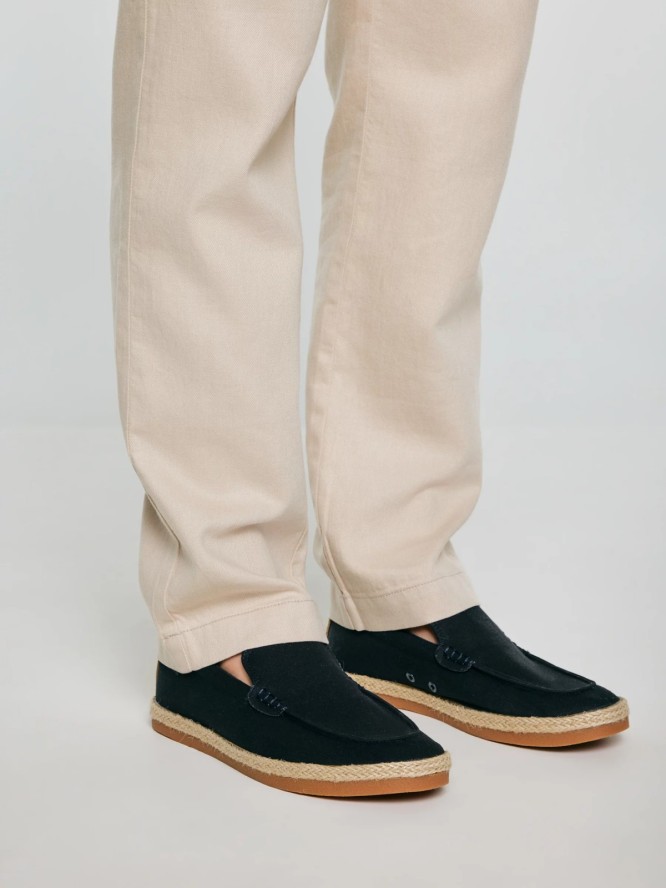 espadryle męskie granatowe tt174123 403