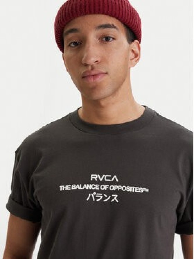 RVCA T-Shirt Signal EVYZT00300 Czarny Relaxed Fit