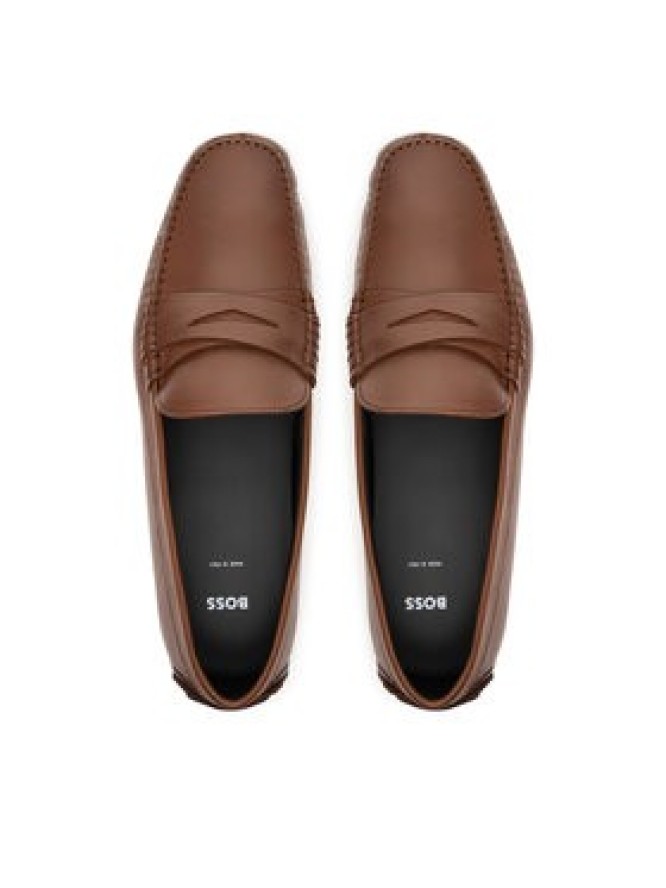 BOSS Mokasyny Driver Mocc 50545089 Brązowy