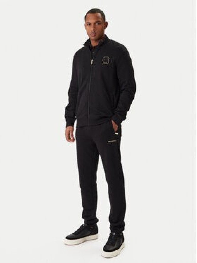 KARL LAGERFELD Bluza 705004 561910 Czarny Regular Fit