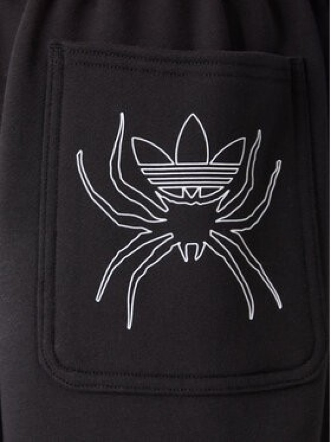 adidas Szorty sportowe Spiders JW0205 Czarny Oversize