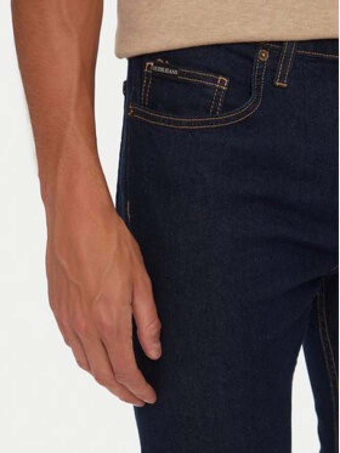 Guess Jeans Jeansy M4YA0F D5DM5 Granatowy Skinny Fit