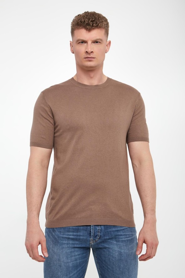 T-shirt męski dzianinowy LIU JO