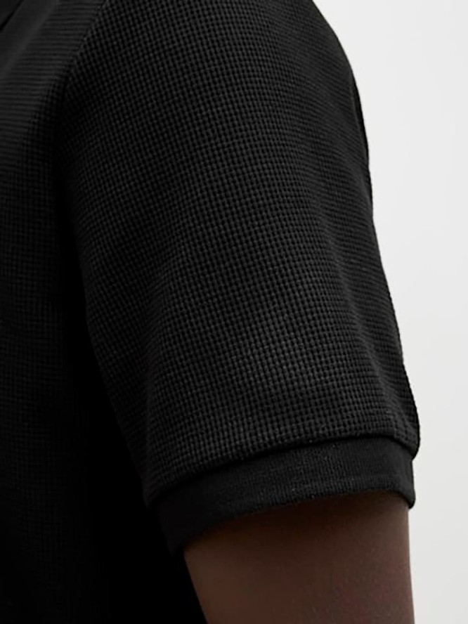 Jack & Jones Koszulka polo w kolorze czarnym rozmiar: L