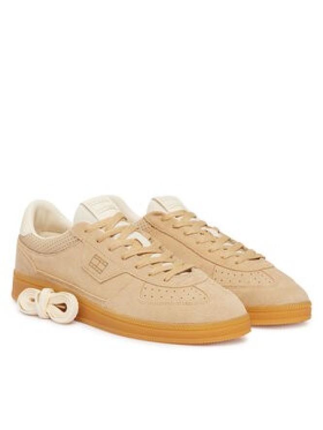 Tommy Jeans Sneakersy The Greenwich Edge Suede EM0EM01732 Beżowy jasny