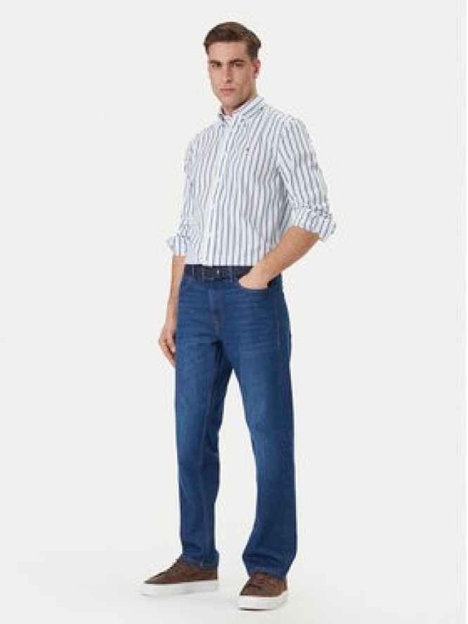 Tommy Hilfiger Koszula MW0MW42441 Niebieski Regular Fit