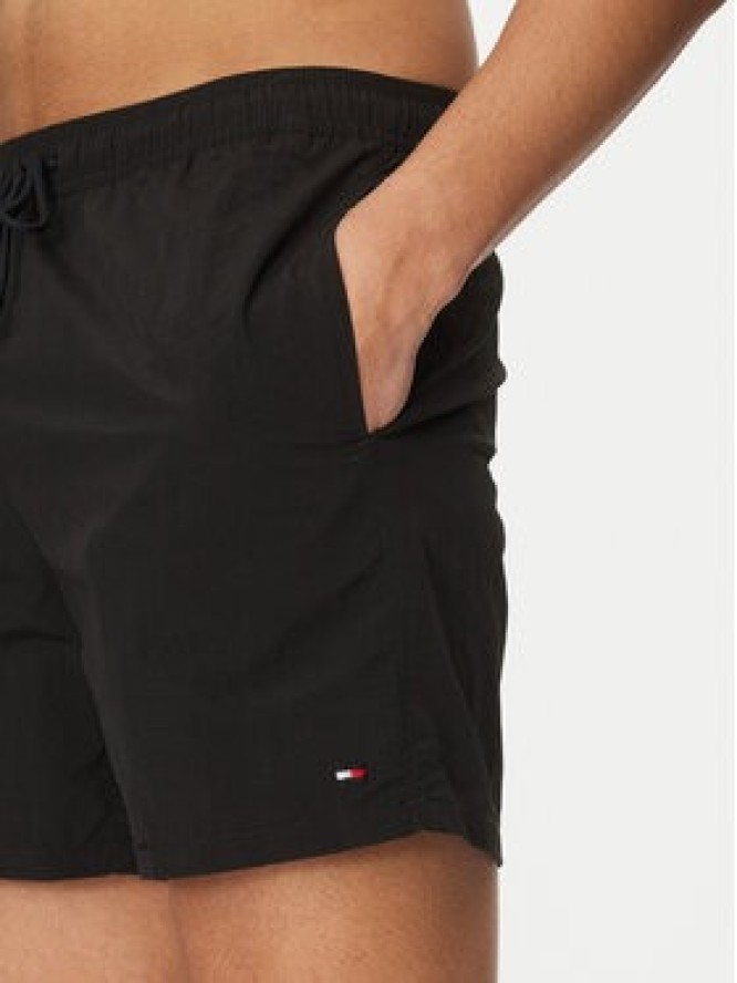 Tommy Hilfiger Szorty kąpielowe UM0UM03477 Czarny Regular Fit