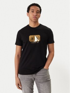Armani Exchange T-Shirt XM002826 AF12308 UC001 Czarny Regular Fit