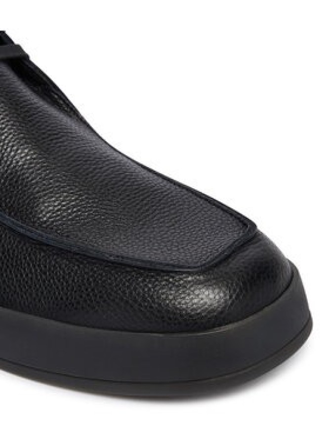 Calvin Klein Trzewiki Hybrid Cup Apron Boot Lth HM0HM01987 Czarny