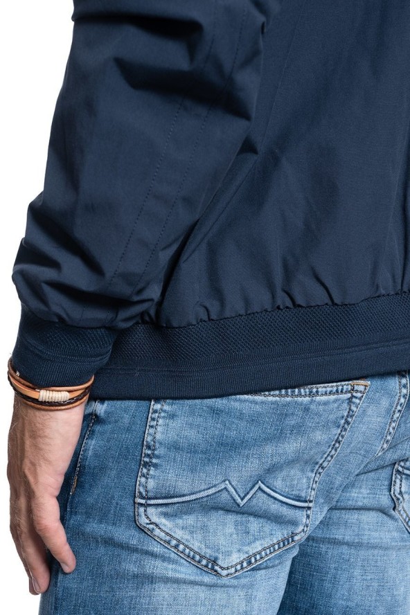 KURTKA WRANGLER BOMBER JACKET NAVY W4C0YC114 112129094