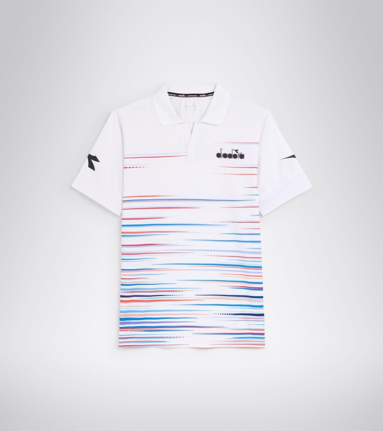 Koszulka do tenisa z krótkim rekawem męska Diadora SS POLO ICON