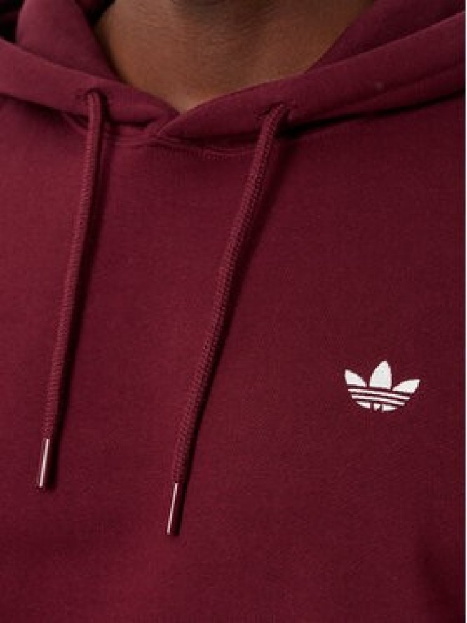adidas Bluza Trefoil Essentials KW5048 Bordowy Regular Fit