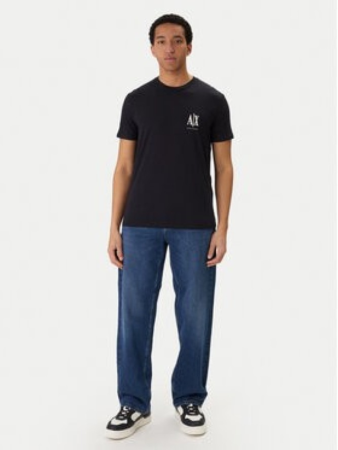 Armani Exchange T-Shirt XM000365 AF12308 UB101 Granatowy Regular Fit