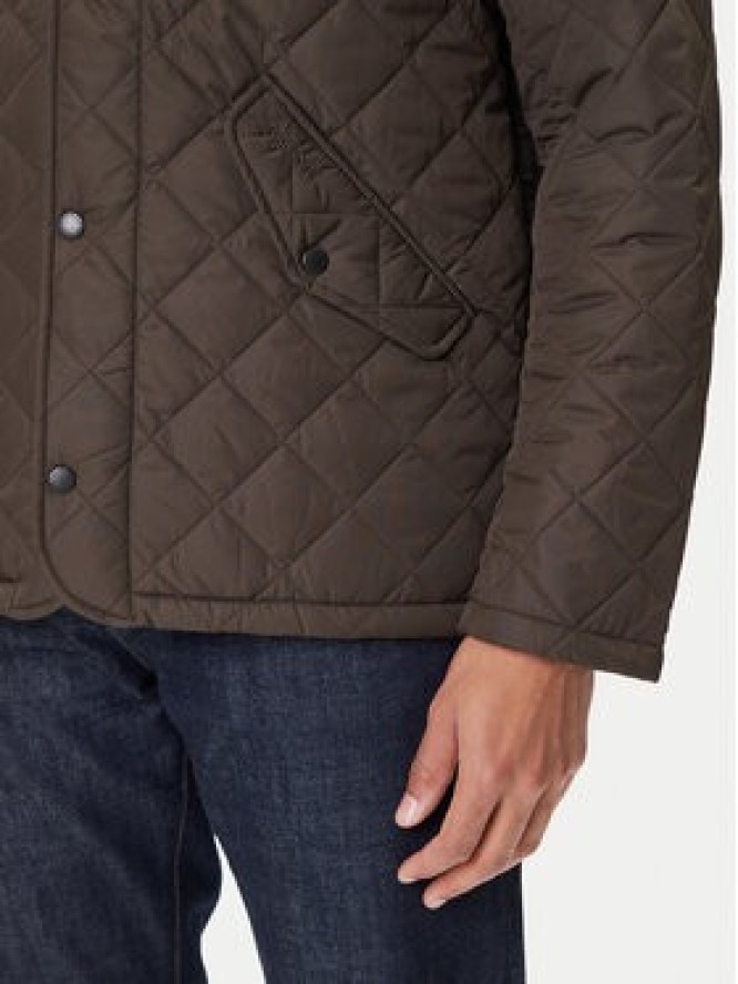Barbour Kurtka przejściowa Chelsea MQU0006OL51 Zielony Regular Fit