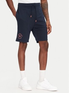 Jack & Jones Szorty sportowe Gordon 12268446 Granatowy Regular Fit