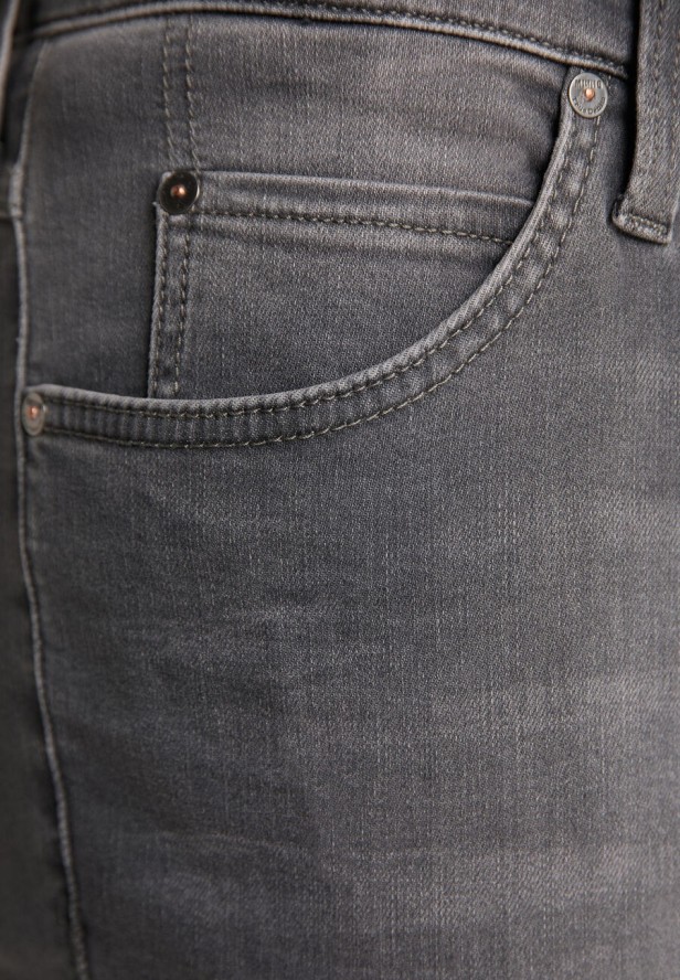 MUSTANG MĘSKIE SPODNIE JEANSOWE TRAMPER TAPERED DENIM GREY 1011344 4500 883