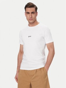 BOSS T-Shirt 50517970 Biały Slim Fit