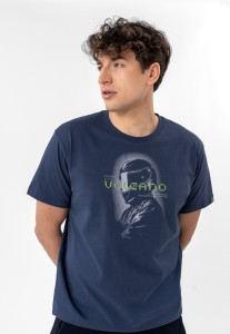Bawełniany t-shirt, Comfort Fit, T-NEC