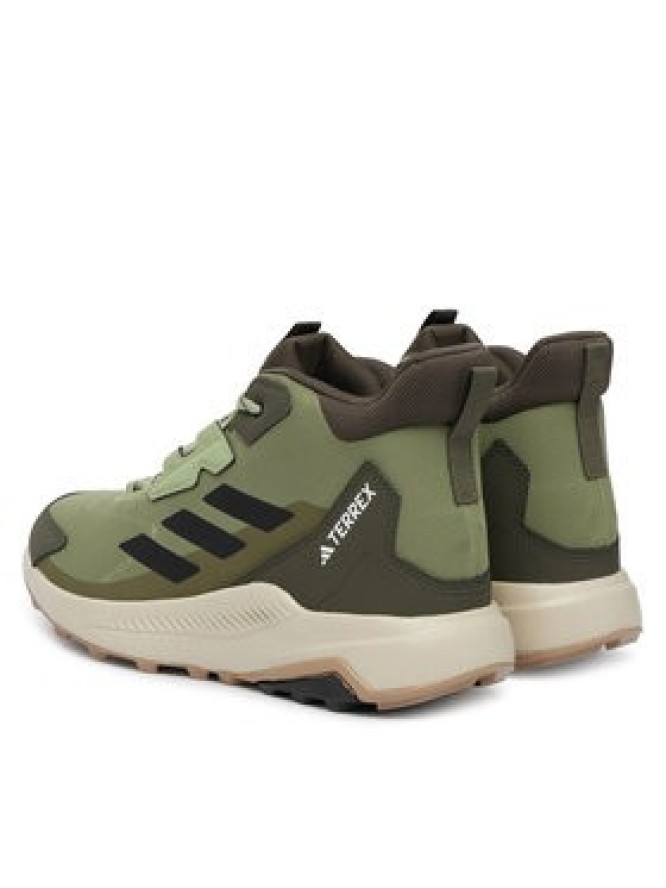 adidas Trekkingi Terrex Anylander Mid Hiking Shoes JR6596 Zielony