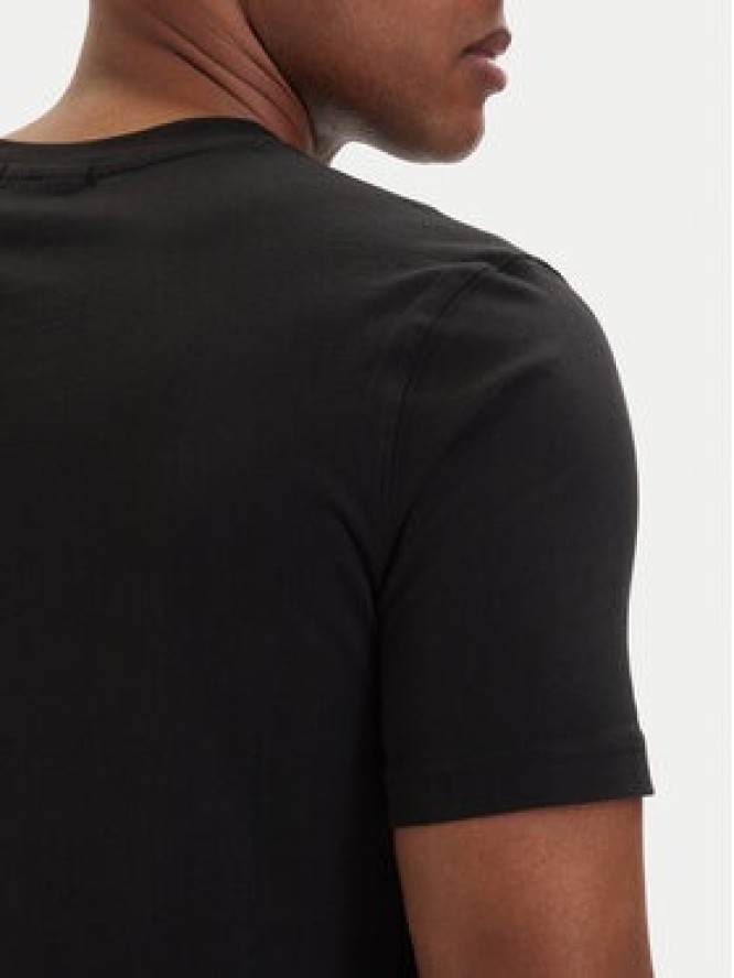 Aeronautica Militare T-Shirt 261TS1942UJ00538 Czarny Regular Fit