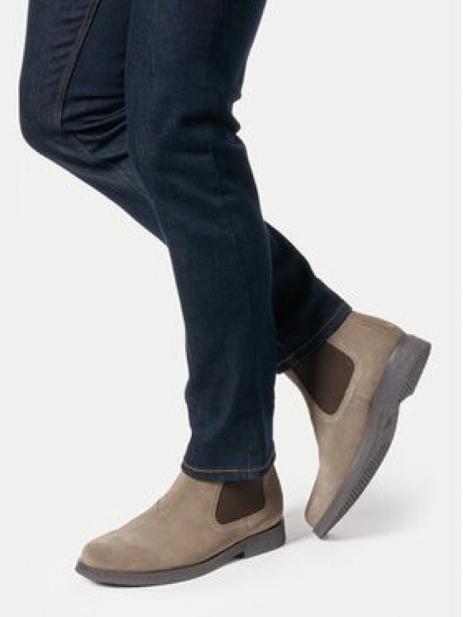 Geox Sztyblety Uomo Claudio U2658A 00022 C1018 Szary