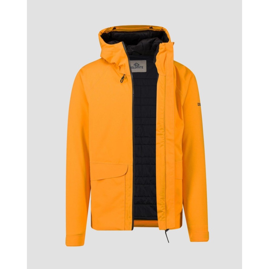 Kurtka męska Dolomite CRISTALLO 2L SUN ORANGE