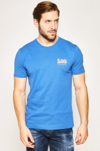 LEE CHEST LOGO TEE MĘSKI T-SHIRT SUMMER BLUE L64RFENJ 112115899