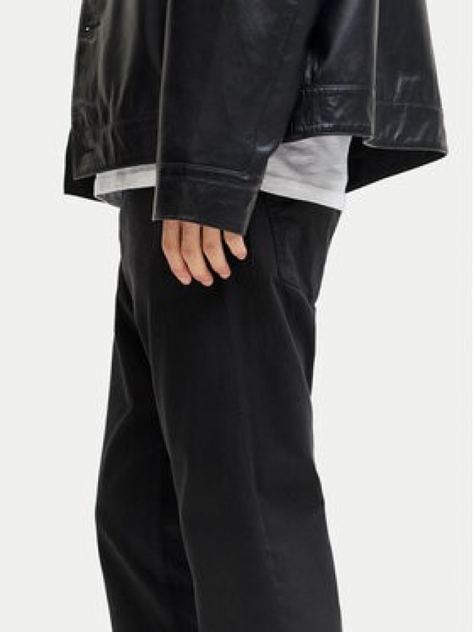 Jack & Jones Spodnie materiałowe Clark Finn 12293328 Czarny Regular Fit