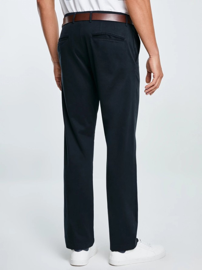 Spodnie męskie chinosy czarne Trevor 906