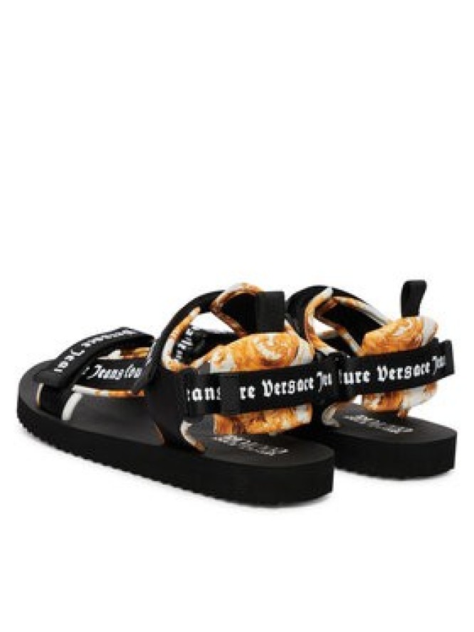 Versace Jeans Couture Sandały 80YA3S7B ZSS82 Czarny
